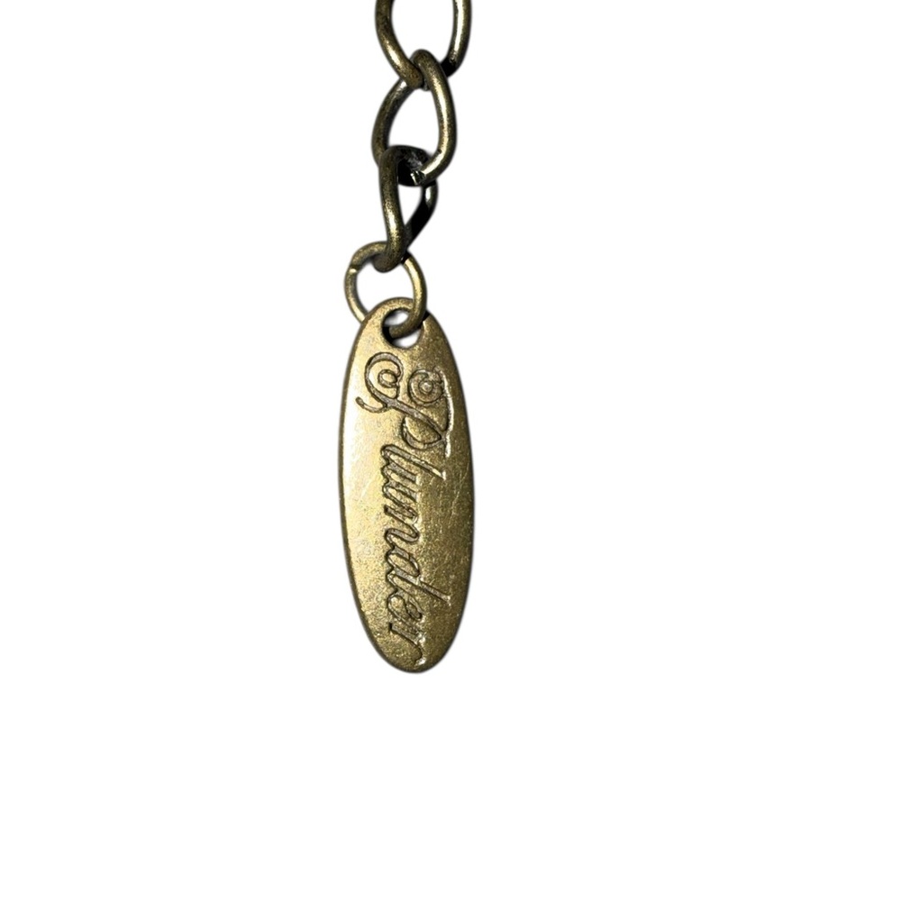 Plunder Turquoise & Copper Tassel Necklace - Picture 3 of 3